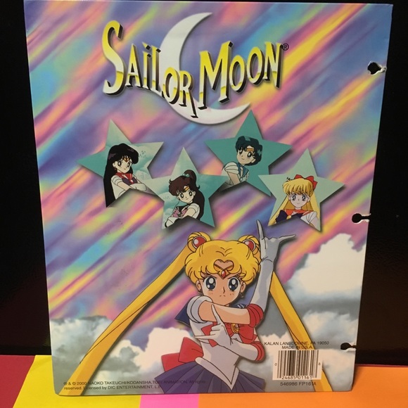 Sailor Moon Scouts Pocket File Folder - Picture 2 of 7